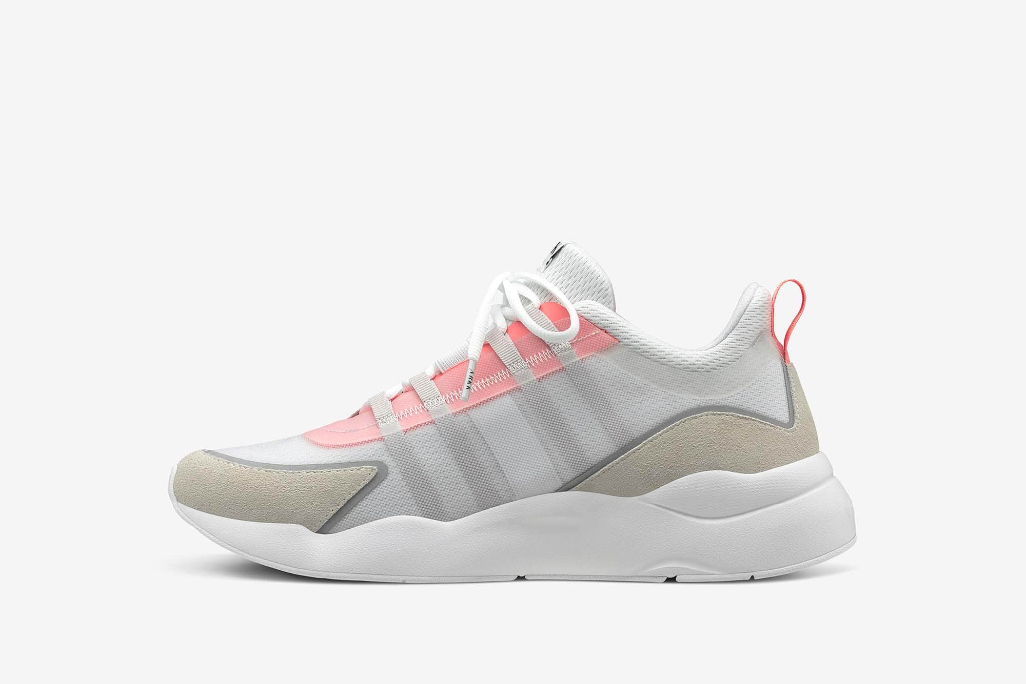 ARKK Collection Lyron Mesh F-PRO90 White Radiant Coral - Men Lyron White Radiant Coral